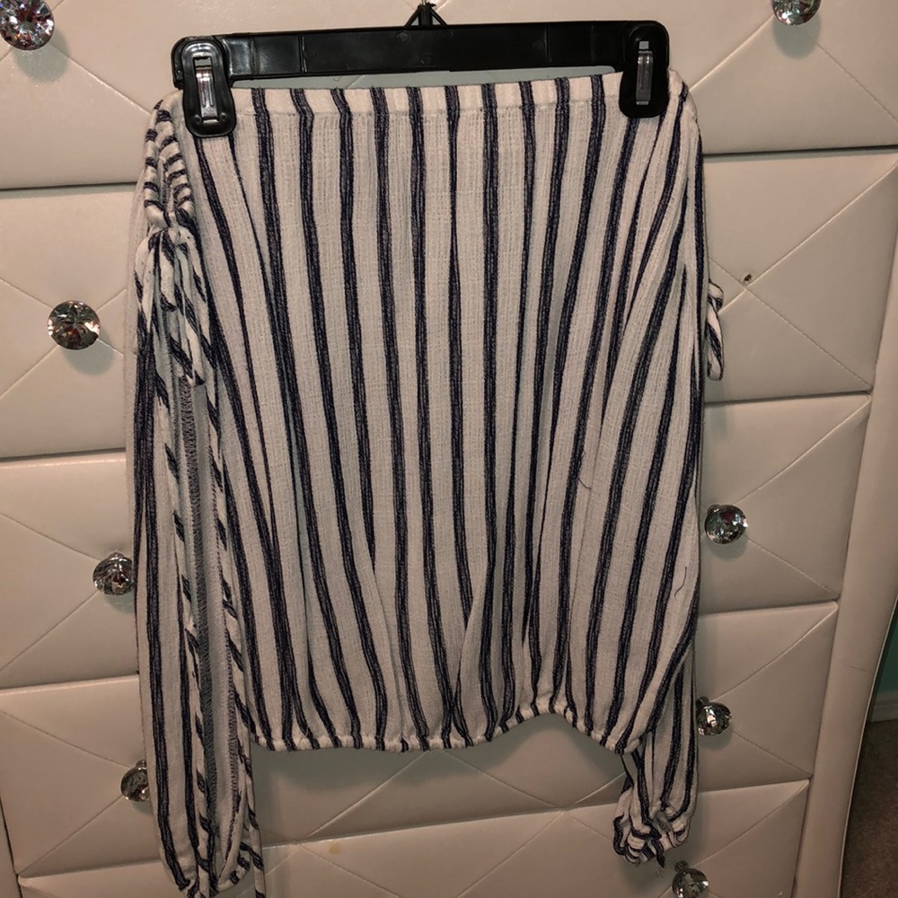 Off the shoulder shirt
